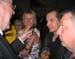 08/04/2007 Retrobal: de burgemeester, Krista Faingnaert, Karl Vannieuwkerke en Luc D'Hose  